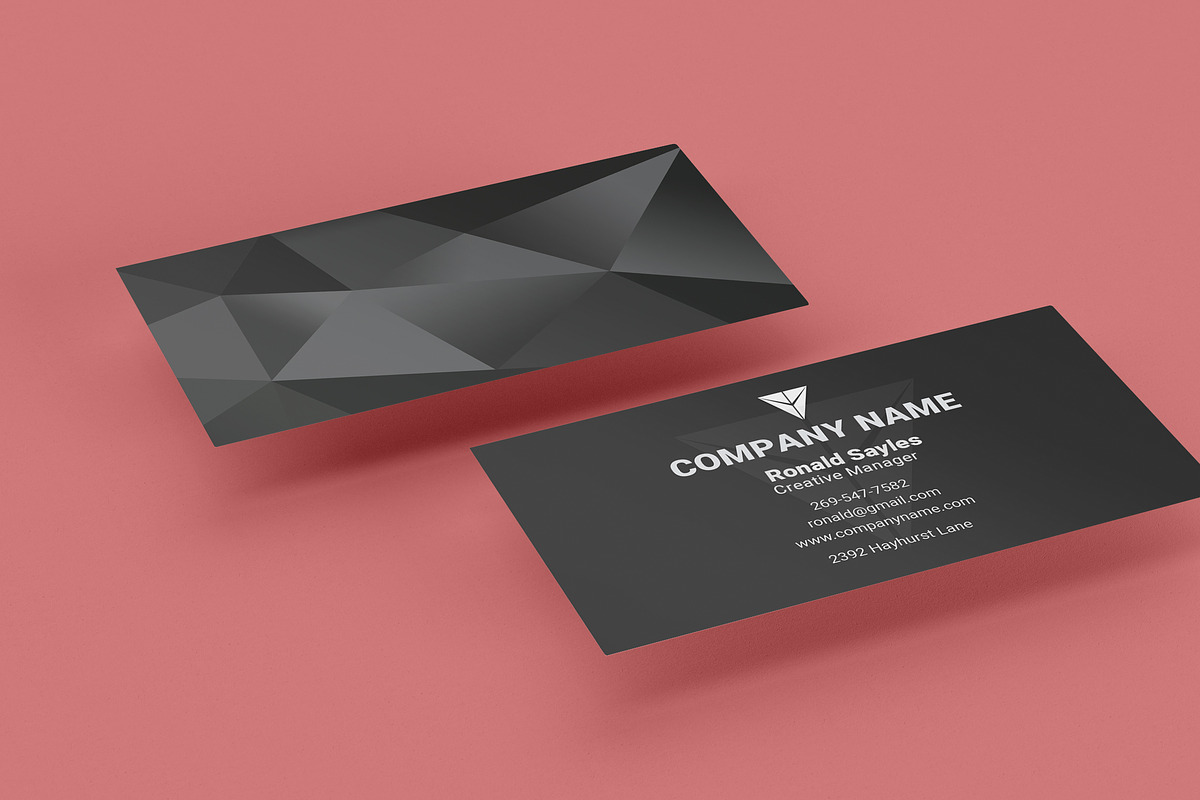 Elegant Corporate Business Card, a Business Card Template by GaiaaDesigns (Photo 2 of 4)