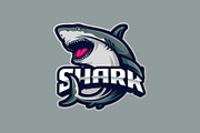 Shark Mascot Esport Logo, a Branding & Logo Template by prps.std (Thumbnail 2 of 3)