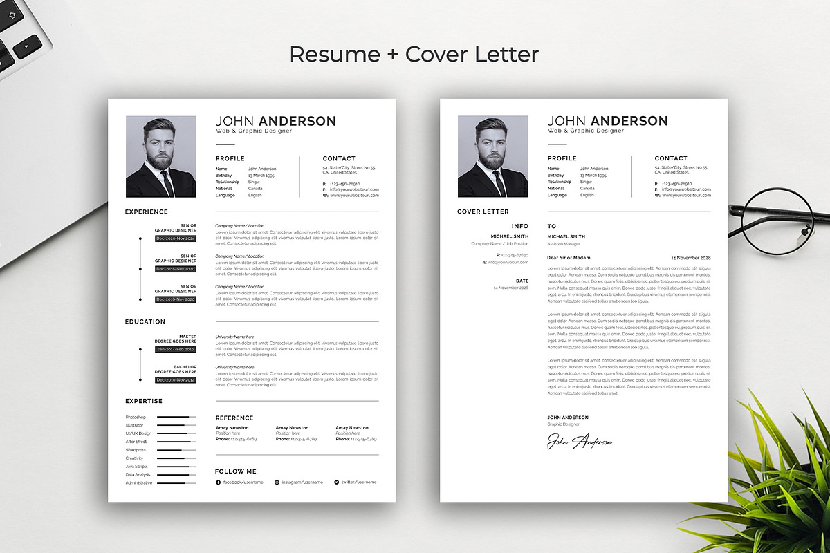 Resume CV, a Resume Template by Abdul Studio (Photo 2 of 5)