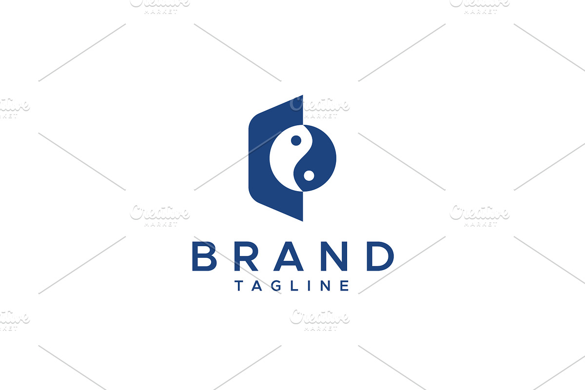 Letter C Yin Yang Logo Design, a Branding & Logo Template by Amadul11 (Photo 2 of 5)