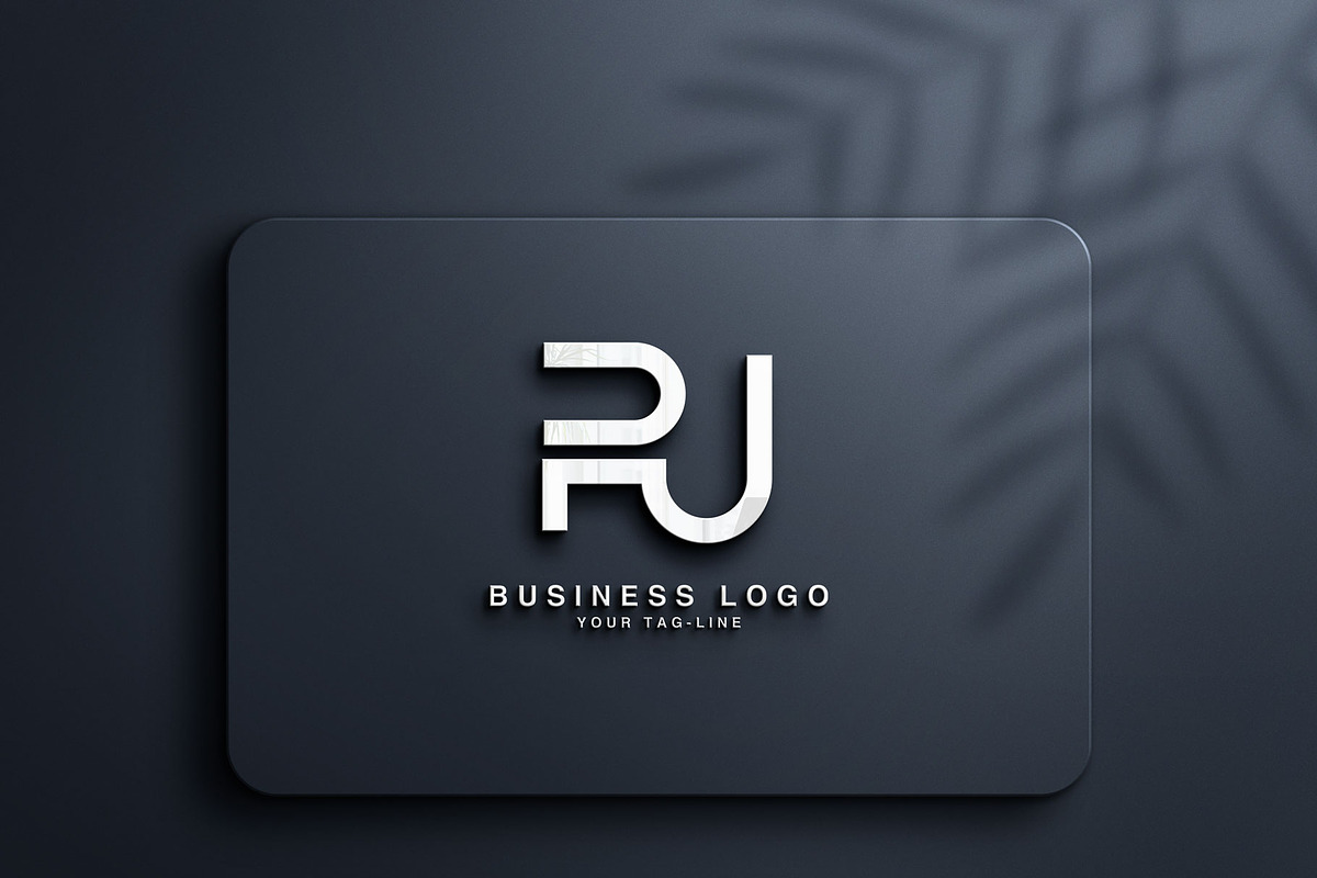 UR, RU Abstract Logo Design, a Branding & Logo Template by art_creater (Photo 2 of 2)