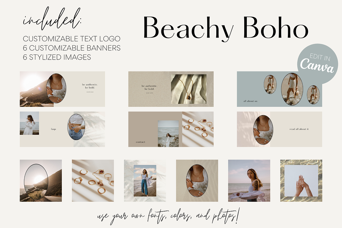Boho Shopify Theme | Beachy Boho, a Templates & Theme by Easy Website Themes (Photo 5 of 8)