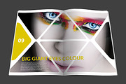 Triangle Magazine, a Magazine Template by BoriesBechker (Thumbnail 5 of 9)
