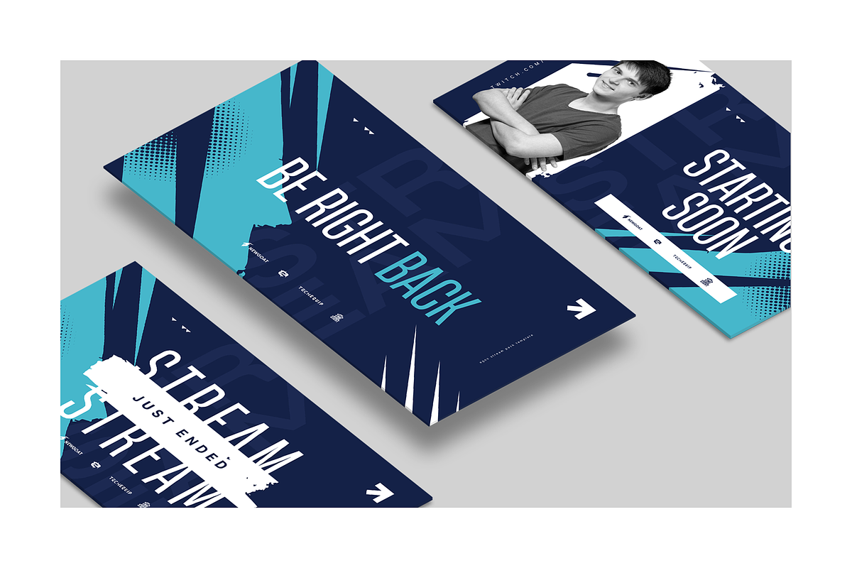EGOS Stream Package Canva Template, a Templates & Theme by Angkalimabelas (Photo 3 of 6)