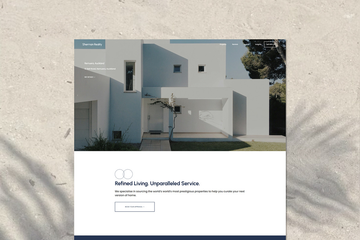 Real Estate Agent Website Template preview 3