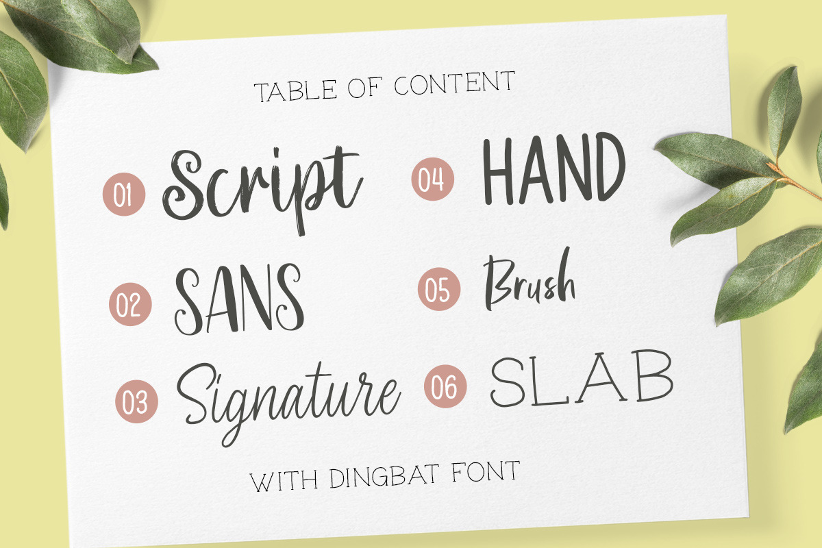 Olive - Hand Lettering Tool Kit! preview 2