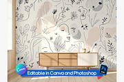Surface Pattern Interior Mockup, an Advertising Mockup by Rami's Mockups (Thumbnail 1 of 3)