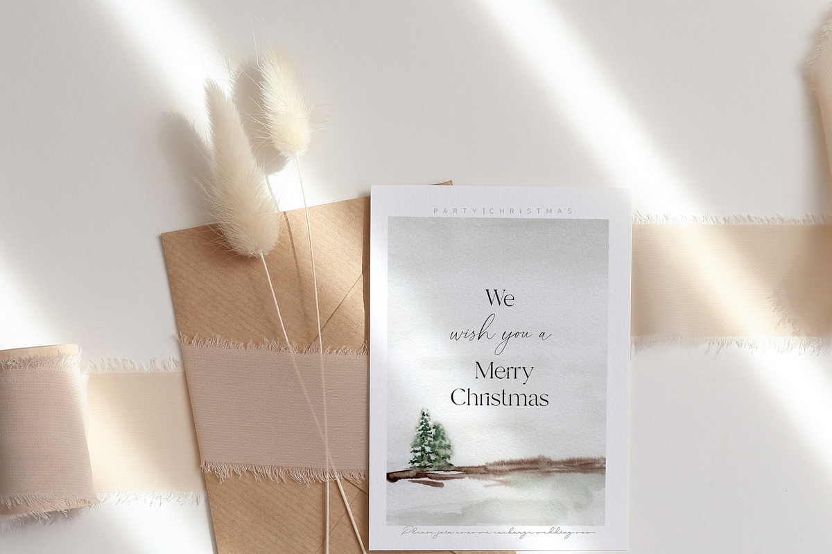 Watercolor clipart - Christmas, a Decorative Illustration by Beigetime (Photo 9 of 16)