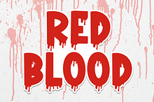 Red Blood | Script Font