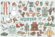 New year season.Doodle elements, an Illustration by Tatianakost49 (Thumbnail 1 of 2)