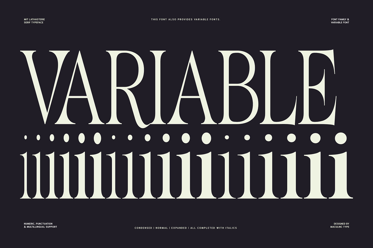 MIT Lathasterie, a Serif Font by Maculinc Type (Photo 3 of 15)