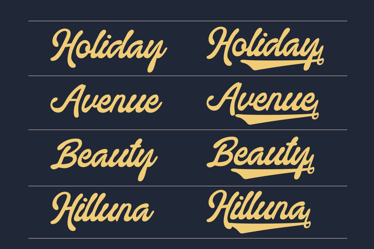 Holistical - A Handwitten Font, a Script Font by zeenesia (Photo 4 of 17)