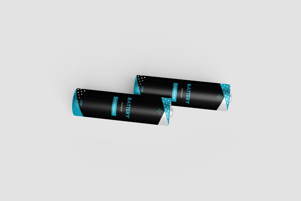 Battery Mockup, a Household Mockup by YurnalisPerix (Photo 5 of 5)