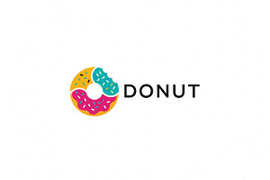 Colorful Donut Logo, a Branding & Logo Template by Logocreative