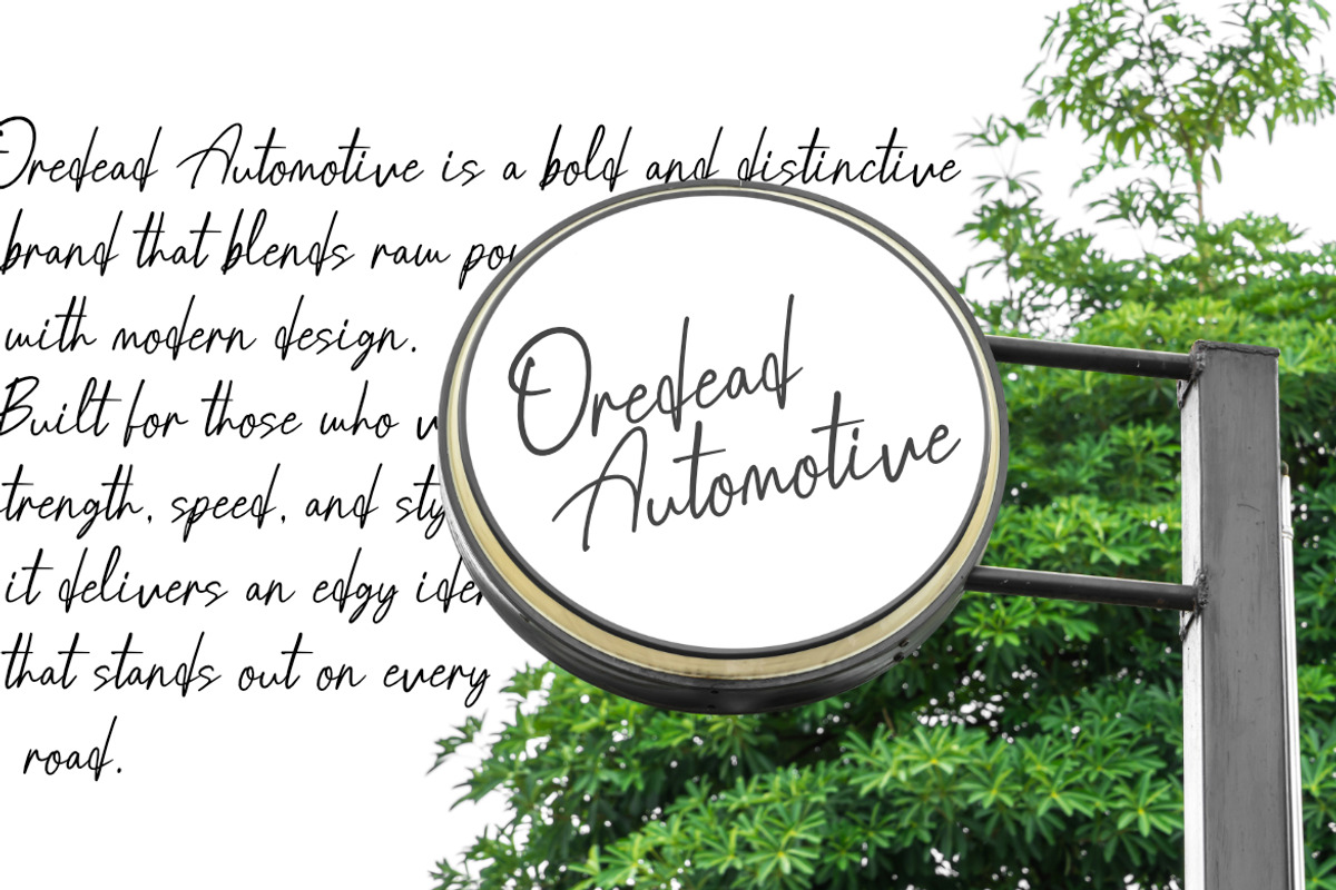 Brondia Derepina - Script Font, a Script Font by Bayuktx (Photo 10 of 10)