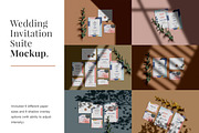 Wedding Invitation Suite Mockup, a Product Mockup by simuradi (Thumbnail 1 of 9)