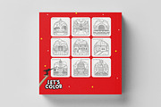 Indonesia Landmark Coloring Book, an Education Illustration by MEDZ (Thumbnail 2 of 3)