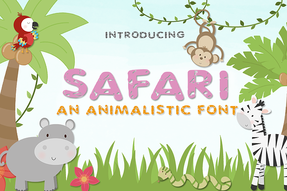 Safari Regular Font preview 7