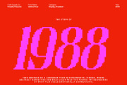 Valtine Pixel, a Serif Font by Craft Supply Co. (Thumbnail 5 of 8)