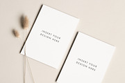 5x7 Paper Stationery Mockup, a Print Template by Moyo Studio (Thumbnail 1 of 2)