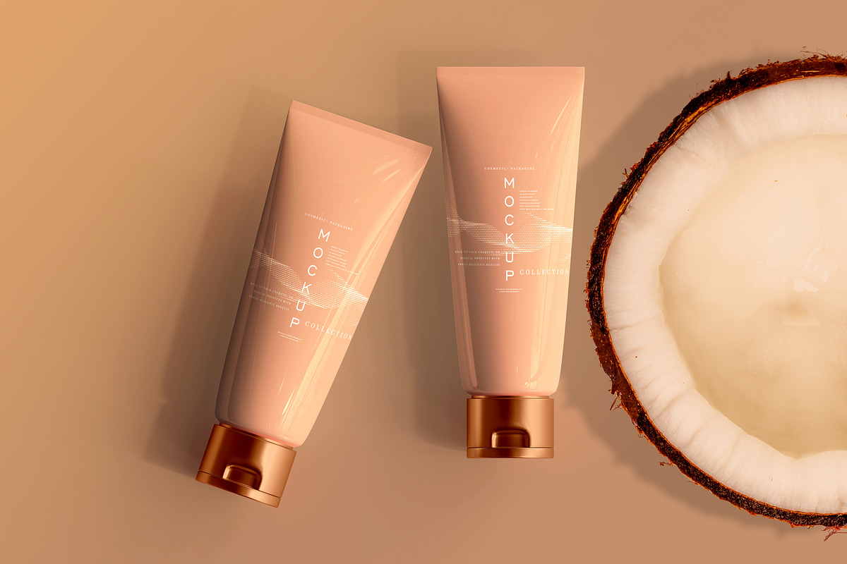 390+ Cosmetic Branding Mockup Scenes, a Cups & Container Mockup by pmvch (Photo 100 of 367)