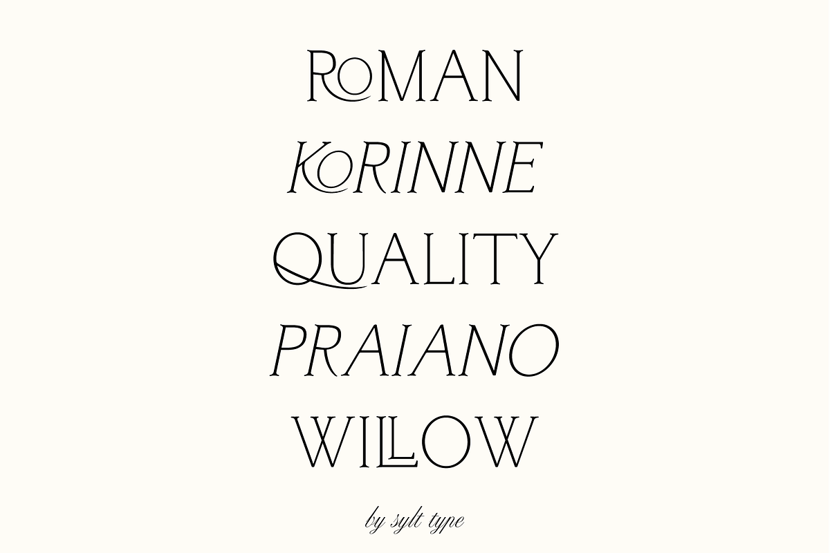 Monroe | Display Font Bundle, a Serif Font by Sylt Type