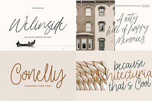 The Handwritten Bundle Fonts