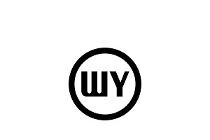 WY Logo Design Vector Template