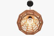 Joybird Nezz (Natural) Ceiling Lamp, a Light 3D Model by 3dmitruk (Thumbnail 4 of 13)