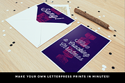 WoodBlock Printing Press Kit, a Layer Style Add-On by Ian Barnard (Thumbnail 4 of 5)