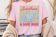 Summer Bookish Sublimation PNG, a Seasonal Illustration by Rose Art (Thumbnail 3 of 4)