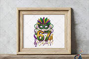 Valentine Mardi Gras PNG, an Illustration by Creative Art (Thumbnail 2 of 6)