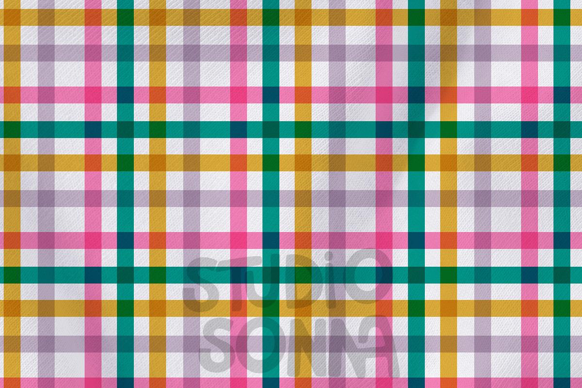 Winter Plaid, a Pattern Graphic by StudioSonna (Photo 2 of 3)