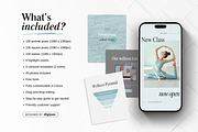 Wellness Instagram Templates Bundle, a Social Media Template by DigiPax (Thumbnail 2 of 12)