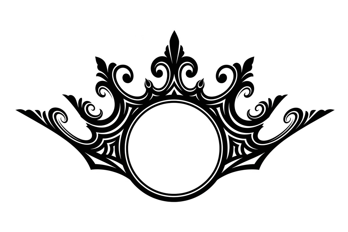 Vintage Crown Ornament Bundle, an Illustration by Designer_Momina (Photo 24 of 31)