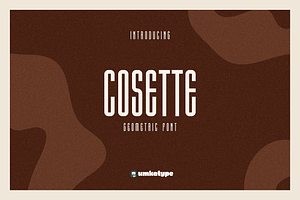 Cosette Display Font