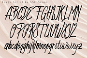 Bravest rough script font, a Script Font by SSI.Scraps (Thumbnail 9 of 11)
