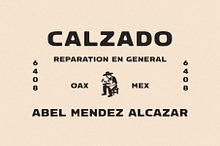 CALZADO Font