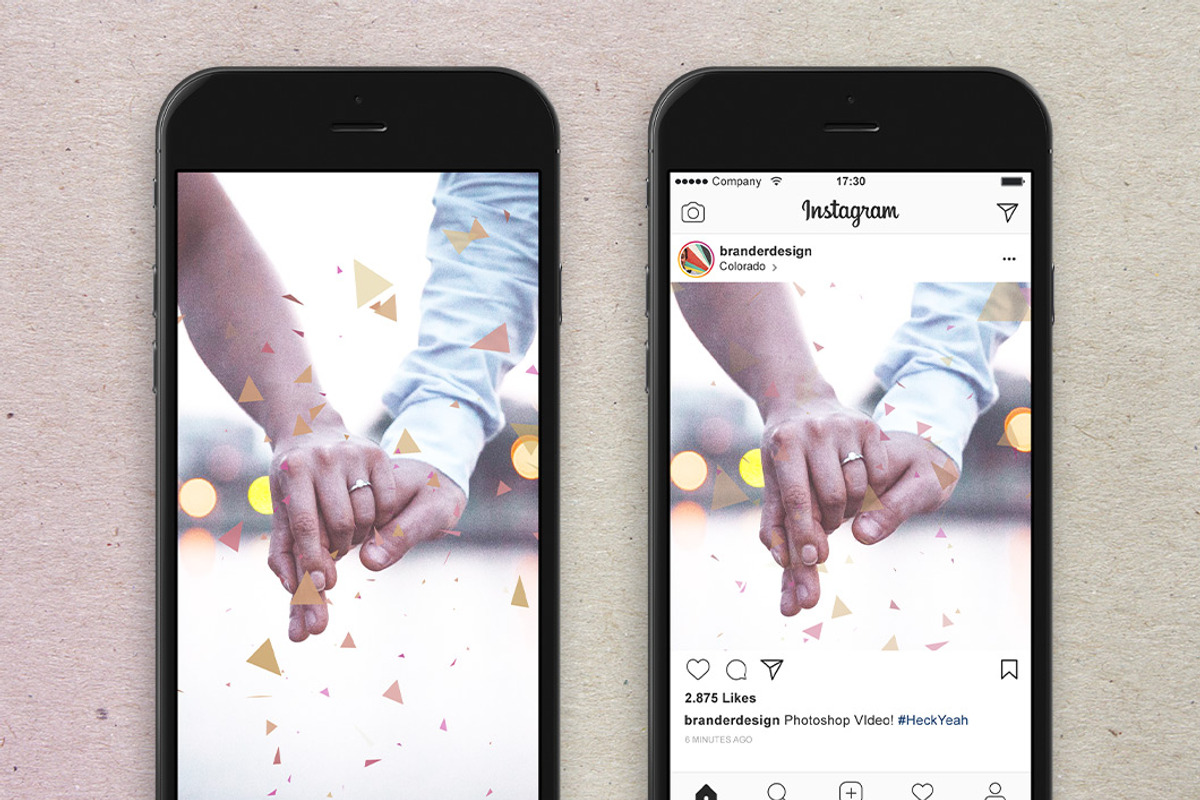 Animated Valentine's Day Insta Pack, a Social Media Template by BranderDesigns (Photo 4 of 16)