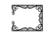 Vintage Scroll Corner Frame Bundle, an Illustration by Gfx_Store (Thumbnail 41 of 48)
