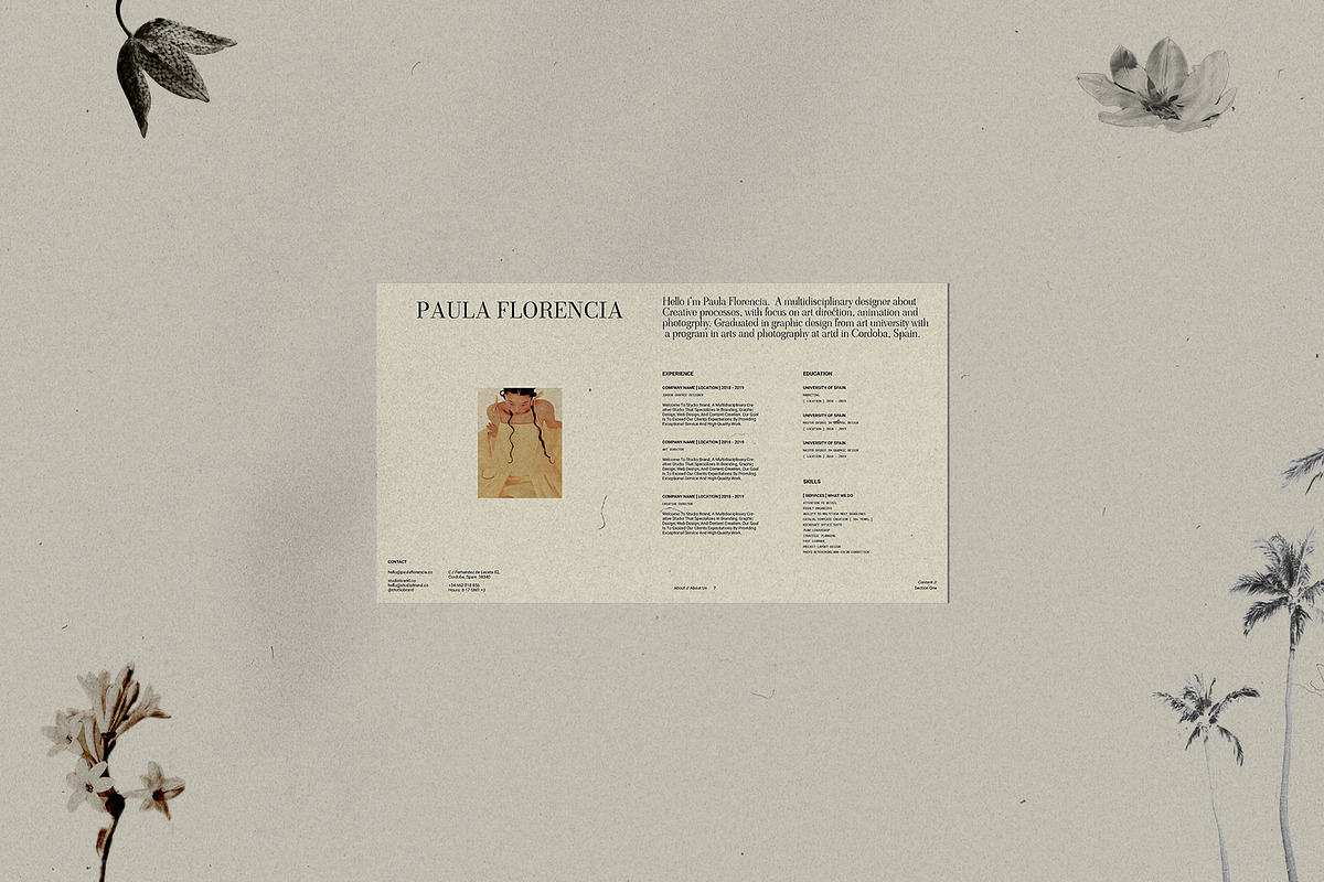 MIA I Creative Portfolio, a Presentation Template by Studio Brand (Photo 3 of 8)