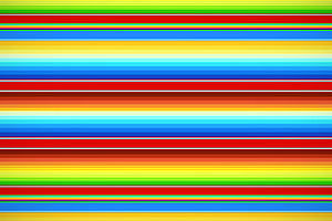 Striped Mexican blanket pattern