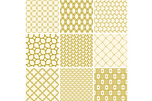 Big Set of Modern Vector Seamless, a Pattern Graphic by FineArtStudio