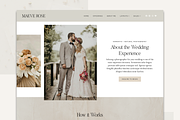 Maeve - Elementor Photography Theme, a WordPress Template by Pix & Hue (Thumbnail 3 of 4)