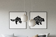 Vintage animal set with quotations, an Animal Illustration by JULYMILKS (Thumbnail 3 of 4)
