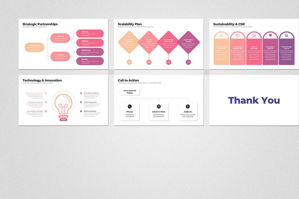 Business Proposal PowerPoint, a Presentation Template by Design Vault (Photo 5 of 5)