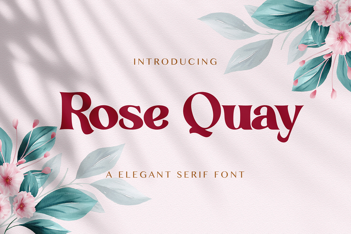 Rose Quay - Elegant Serif Font, a Serif Font by StringLabs (Photo 1 of 11)