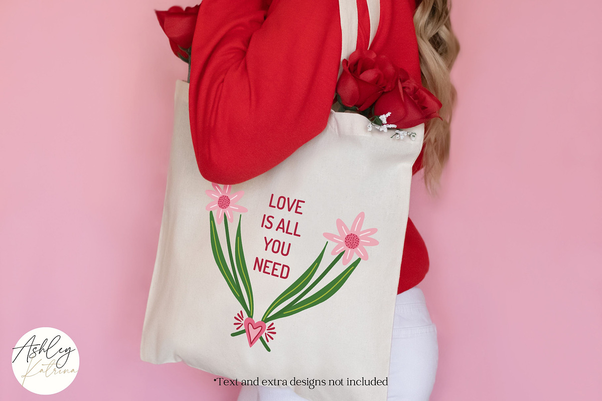56 Romantic Folk Art Cliparts, an Object Graphic by Ashley Katrina (Photo 11 of 14)