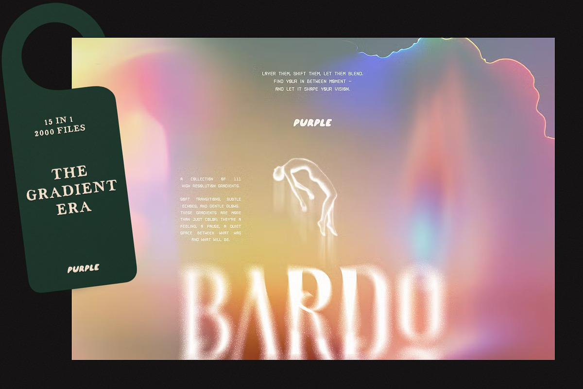 15 in 1: THE GRADIENT ERA, a Background Graphic by Purple (Photo 4 of 16)