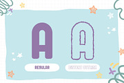 Fox Kevin Duo Fonts, a Handwritten Font by Fox7 By Rattana (Thumbnail 2 of 10)
